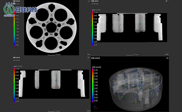 无损和可视化的工业X射线检测