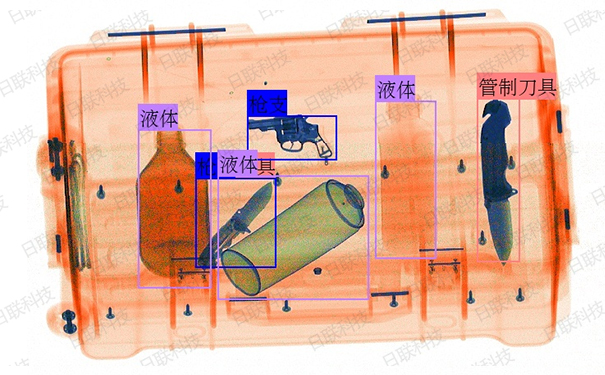 日联x射线机安检机